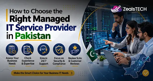 How to Choose the Right Managed IT Service Provider in Pakistan
